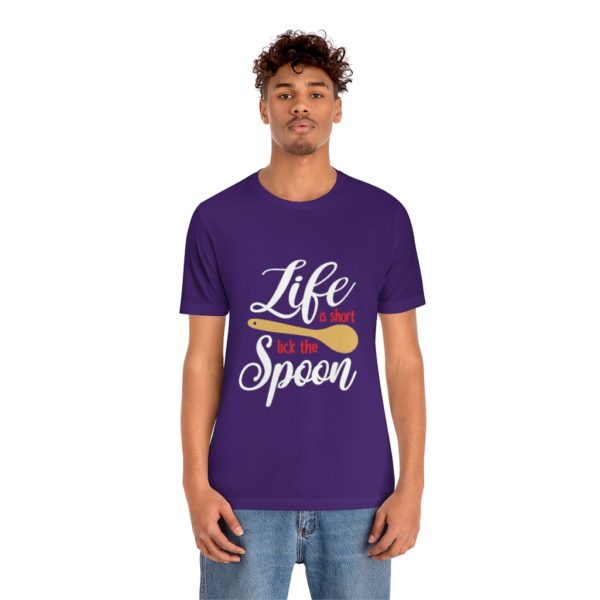 Lick-the-Spoon-Unisex-Tshirt-Grape