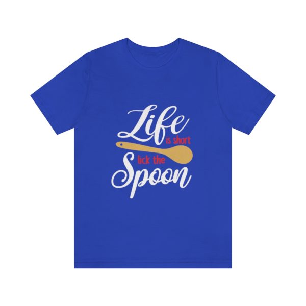 Life-is-Short-Lick-the-Spoon-Unisex-Tshirt-Blueberry
